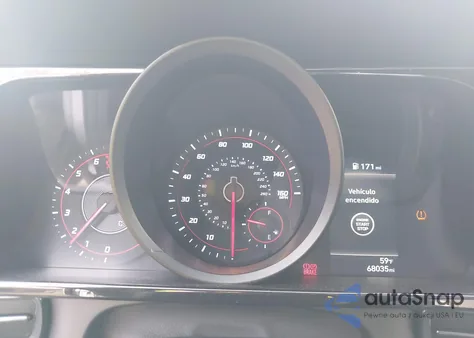 2022 Hyundai Elantra N Line z USA, uszkodzony, nr VIN KMHLR4AF5NU245224